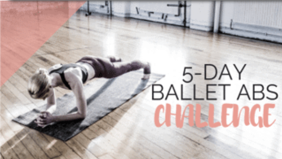 Everything you need to know about the June 5-Day Ballet Abs Challenge